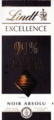 Lindt srednie excellence 99 cacao noir absolu